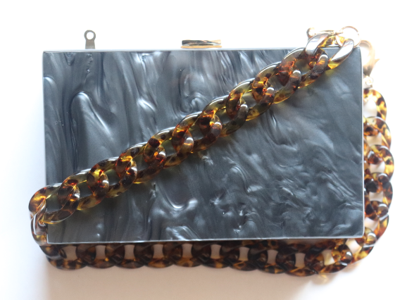 20" MURAL BAG CHAIN - TORTOISE
