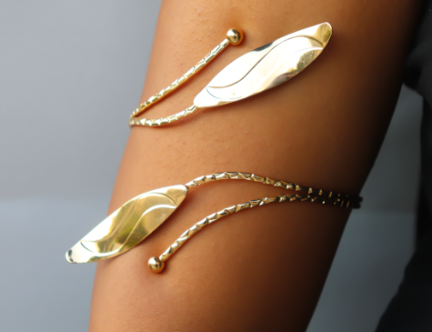 GODDESS ARM CUFF - GOLD