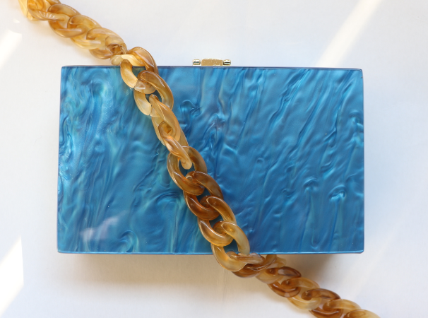 20" MURAL BAG CHAIN - CARAMEL BLEND